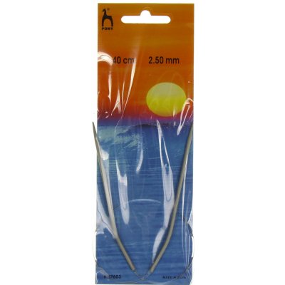 Jehlice kruhové 40 cm, 2,5 mm – Zboží Mobilmania