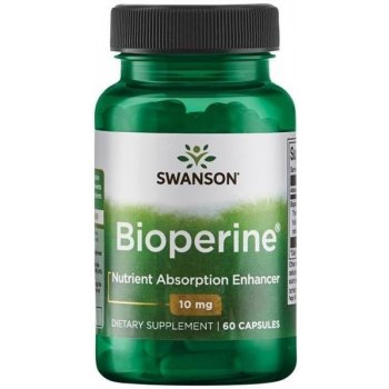 Swanson Piperin Bioperine 10 mg 60 kapslí