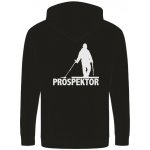 mikina na zip unisex s potiskem Prospektor Více barev bílá silueta černá – Sleviste.cz