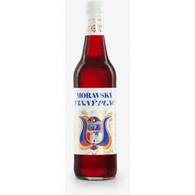 Moravský Vinný Punč Metelka 19% 0,5 l (holá láhev) – Zboží Dáma