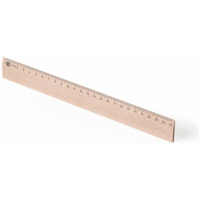Metrie Scholar-M25 Dřevěné pravítko 25 cm – Zboží Dáma