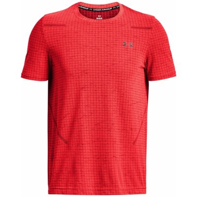 Under Armour pánské kostkované sportovní tričko Vanish červené – Zboží Mobilmania