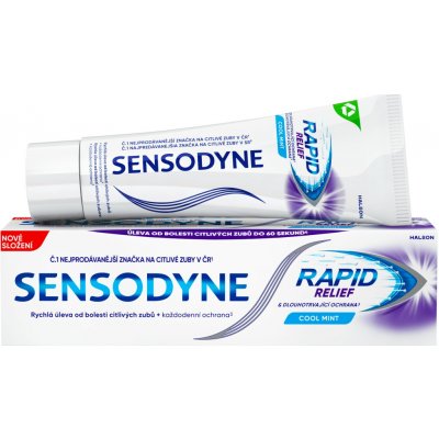 Sensodyne Rapid s fluoridem 75 ml – Zboží Mobilmania