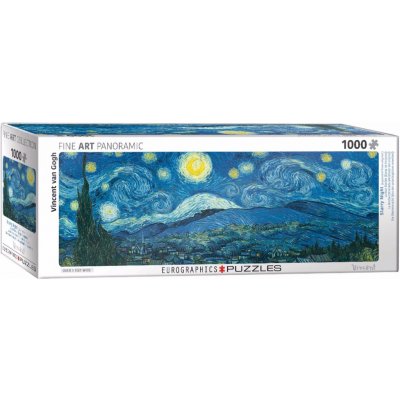 Eurographics Vincent Van Gogh Hvězdná noc nad Rhônou 1000 dílků – Zboží Mobilmania