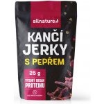 Allnature Kančí Jerky s pepřem 25 g – Zbozi.Blesk.cz