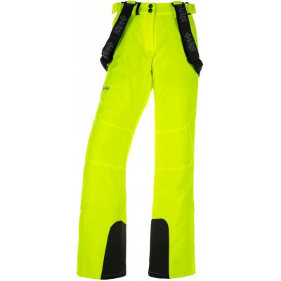 Kilpi Elare zimní lyžařské kalhoty W žluté – Zboží Mobilmania
