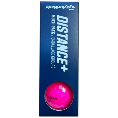 TaylorMade Distance+ golfové míčky růžové 3 ks – Hledejceny.cz