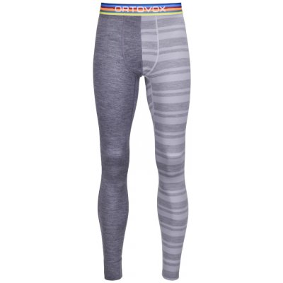 Ortovox merino 185 Rock'N'Wool Long Pants M grey blend