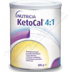 KETOCAL 4:1 S PŘÍCHUTÍ VANILKOVOU POR PLV SOL 6X300G