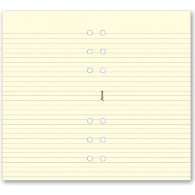 Filofax Poznámkový papír, linkovaný krémový formát A6 – Zboží Živě