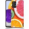 Pouzdro a kryt na mobilní telefon Samsung Pouzdro ACOVER Samsung Galaxy A73 5G s motivem Fruit