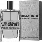 Zadig & Voltaire This is Him! Vibes of Freedom toaletní voda pánská 100 ml – Hledejceny.cz