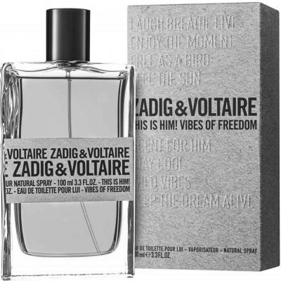 Zadig & Voltaire This is Him! Vibes of Freedom toaletní voda pánská 100 ml – Zboží Mobilmania