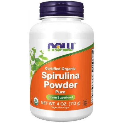 Now Foods Spirulina Pudr 113 g – Hledejceny.cz