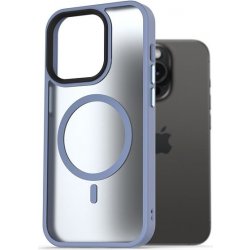 Pouzdro AlzaGuard Matte Case Compatible with MagSafe iPhone 15 Pro světle modré