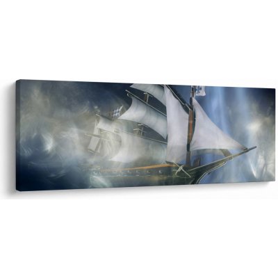 Obraz - Loď duchů, jednodílný 100x40 cm – Hledejceny.cz