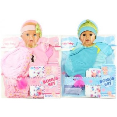 Yale baby Oblečení pro panenku 38-40 cm s plenkou - mix druhy – Zboží Mobilmania