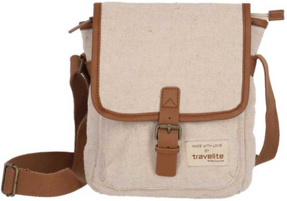 Travelite Hempline Crossoverbag A5 Beige