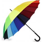 Duha dámský vystřelovací deštník multikolor – Zboží Dáma