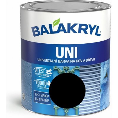 Balakryl Uni mat 0,7 kg černá – Hledejceny.cz