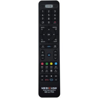 Dálkový ovladač Medialink RCU M9 Ultra, Carrot M3, M8, ML1100, ML1150, ML1200 – Zboží Živě