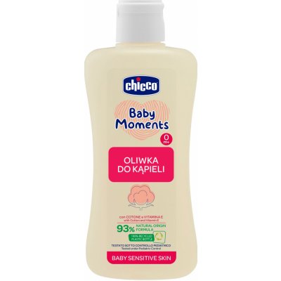 CHICCO Šampon micelární na vlasy a tělo s dávkovačem Baby Moments Sensitive 94% přírod. složek 500 ml – Zboží Mobilmania