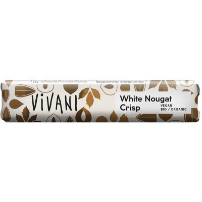 VIVANI bílý nugát s oříšky 35 g – Hledejceny.cz