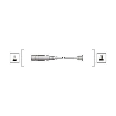 MAGNETI MARELLI Sada kabelů pro zapalování 941319170086 – Hledejceny.cz