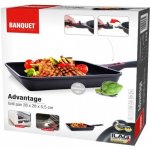 Banquet Pánev steaková s nepřilnavým povrchem Advantage 28 x 28 X 5,5 cm – Hledejceny.cz