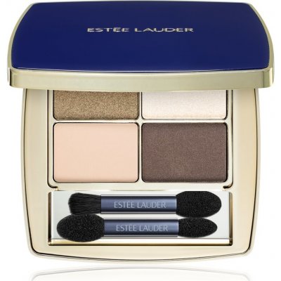 Estée Lauder Luxe Eyeshadow Quad paletka očních stínů 06 Metal Moss 6 g