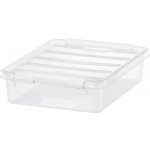 Smartstore box 1l Classic 21 x 17 x 6 cm bílé klipy – Zboží Dáma