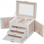 Songmics JBC159W01 bílá – Zboží Dáma Songmics JBC159W01 bílá – Zboží Dáma