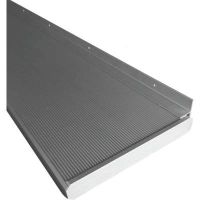 Aluris Schodnice - nášlap hliníkový lakovaná - dřevodekor, hloubka 200 – Zboží Mobilmania