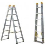 Alve Forte štafle 2 x 10 příček 294 cm 8910 – Zboží Mobilmania