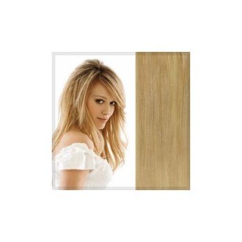 Clip in vlasy 51 cm perleťová blond 22