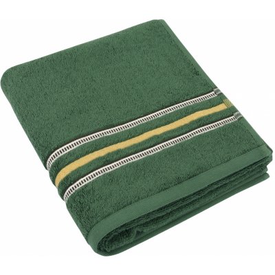 Bellatex Froté ručníky a osušky Zelené kolekce tm. zelená 70 x 140 cm – Zboží Mobilmania