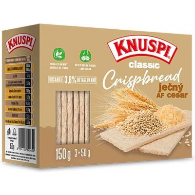 Knuspi Crispbread ječný 150 g – Zboží Dáma