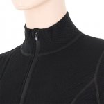 Sensor merino DF Zip dl. rukáv černá – Zboží Mobilmania