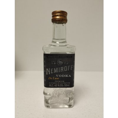 Nemiroff De Luxe Premium 40% 0,05 l (holá láhev) – Zbozi.Blesk.cz