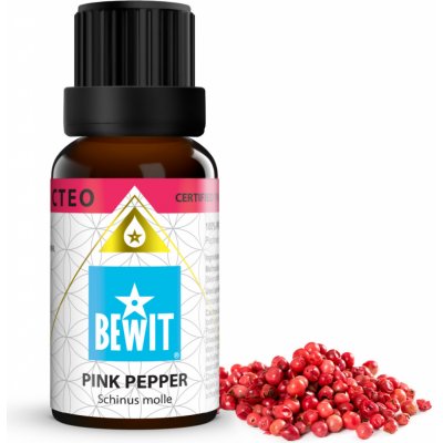 Bewit esenciální olej Pepř Růžový 15 ml – Hledejceny.cz