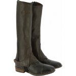 EQUITHÈME Minichapsy koženépro dospělé hnědé – Sleviste.cz