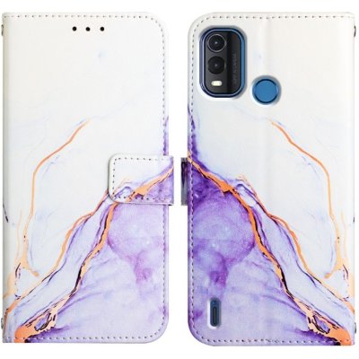 VSECHNONAMOBIL 55126 ART MARBLE Peněženkový kryt Nokia G11 Plus PURPLE – Zboží Živě