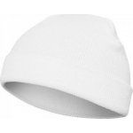 Flexfit Silná ohrnovací Beanie čepice z husté pleteniny Bílá – Zboží Mobilmania