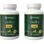 Herbatica Zvýhodněný set: 2× Železo 14 mg 110 tablet – Hledejceny.cz
