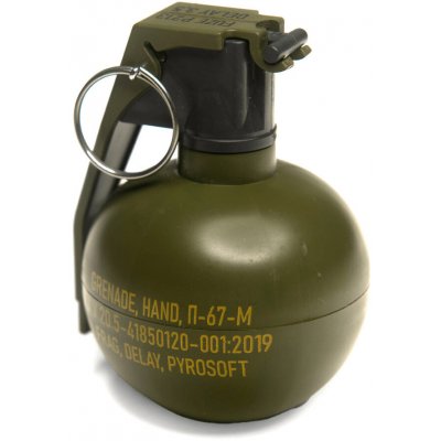 Pyrosoft airsoftový ruční granát P-67M NATO Zelená – Zbozi.Blesk.cz