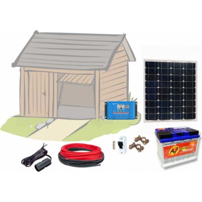 SVP solar 12V fotovoltaický ostrovní systém 60Wp 60Ah – Zboží Mobilmania