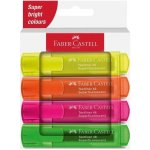 Faber Castell Textliner 46 Neon sada 4 ks 254644 – Zboží Živě