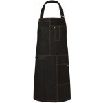 Karlowsky Gastro zástěra s laclem KY113 Black 68x80cm – Hledejceny.cz