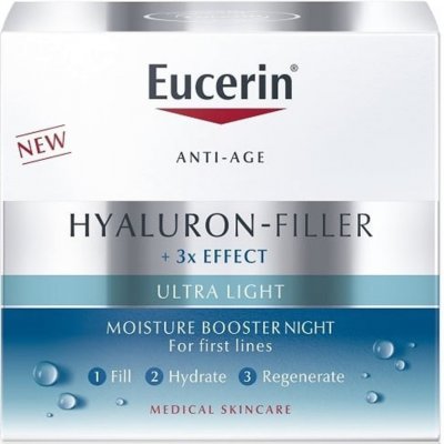 Eucerin Hyaluron-Filler + 3x Effect Noční pleťový krém 50 ml – Zboží Dáma