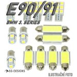 LED osvětlení interiéru BMW E90 E91 E92 - sada žárovek – Hledejceny.cz